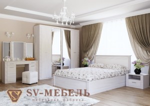 Модульная спальня Гамма-20 (SV-Мебель)